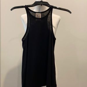 Black free people flow tank NWT